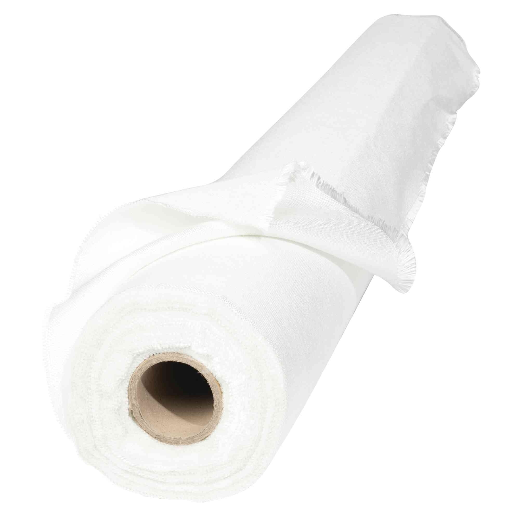 Jackson Safety® - Welding Blanket - Uncoated Fiberglass - Weight (per sq. yd.) 18 oz - Thickness 0.028" - White - 5' x 150' - Model # 36145